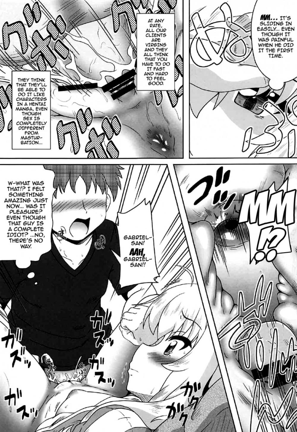 Hentai Manga Comic-Devil and Angel Both Working At a Sex Brothel-Read-6